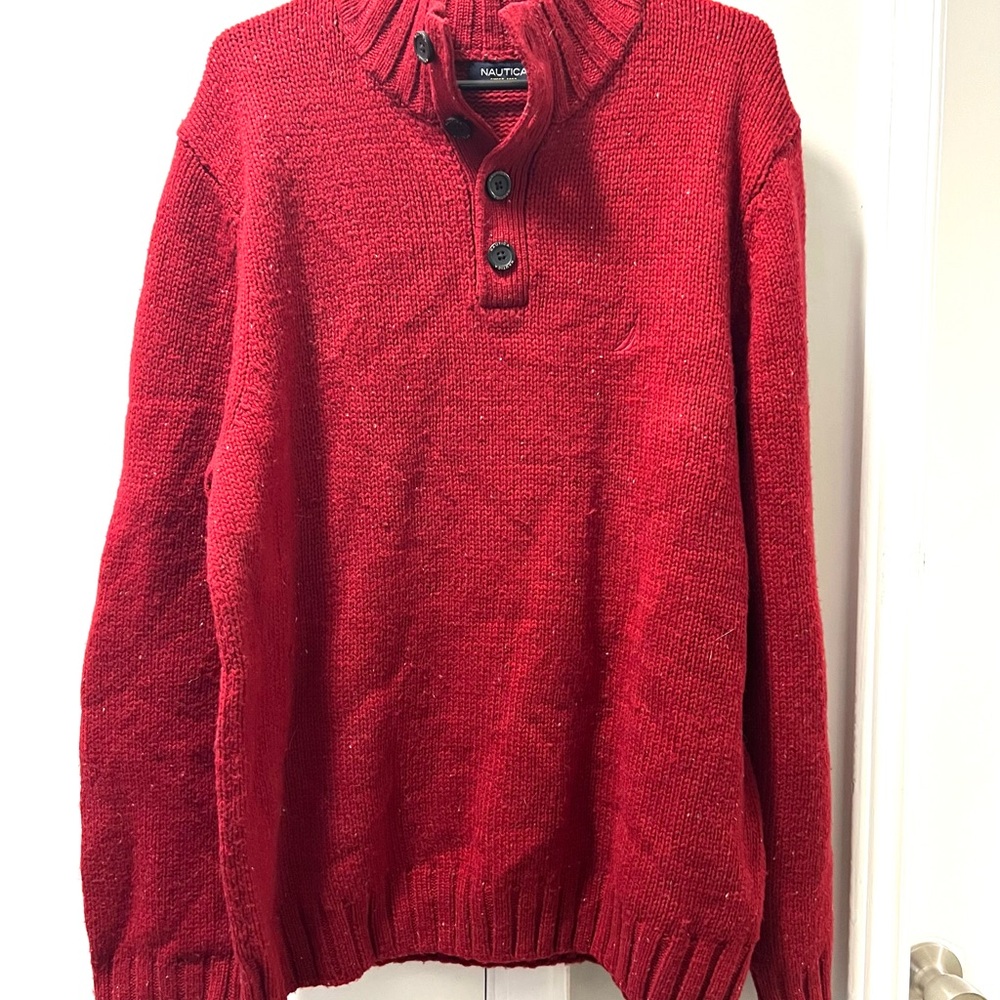 Nautica Men's Wool Blend Sweater
